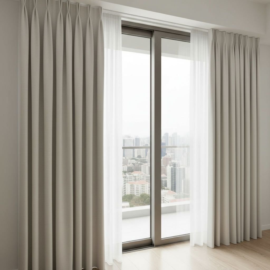 <h2>Double pleat</h2>