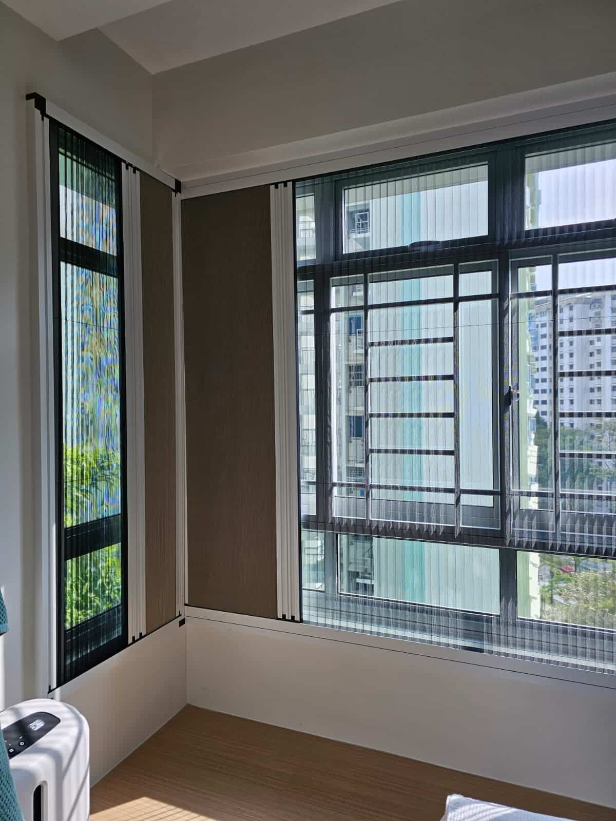 Sliding Honeycomb Blinds